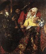 VERMEER VAN DELFT, Jan The Procuress  et painting